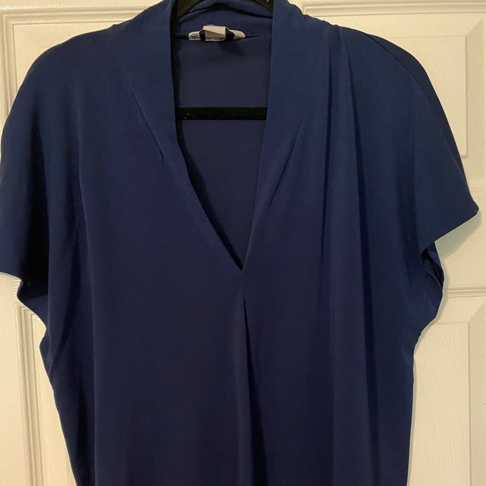 Navy blouse